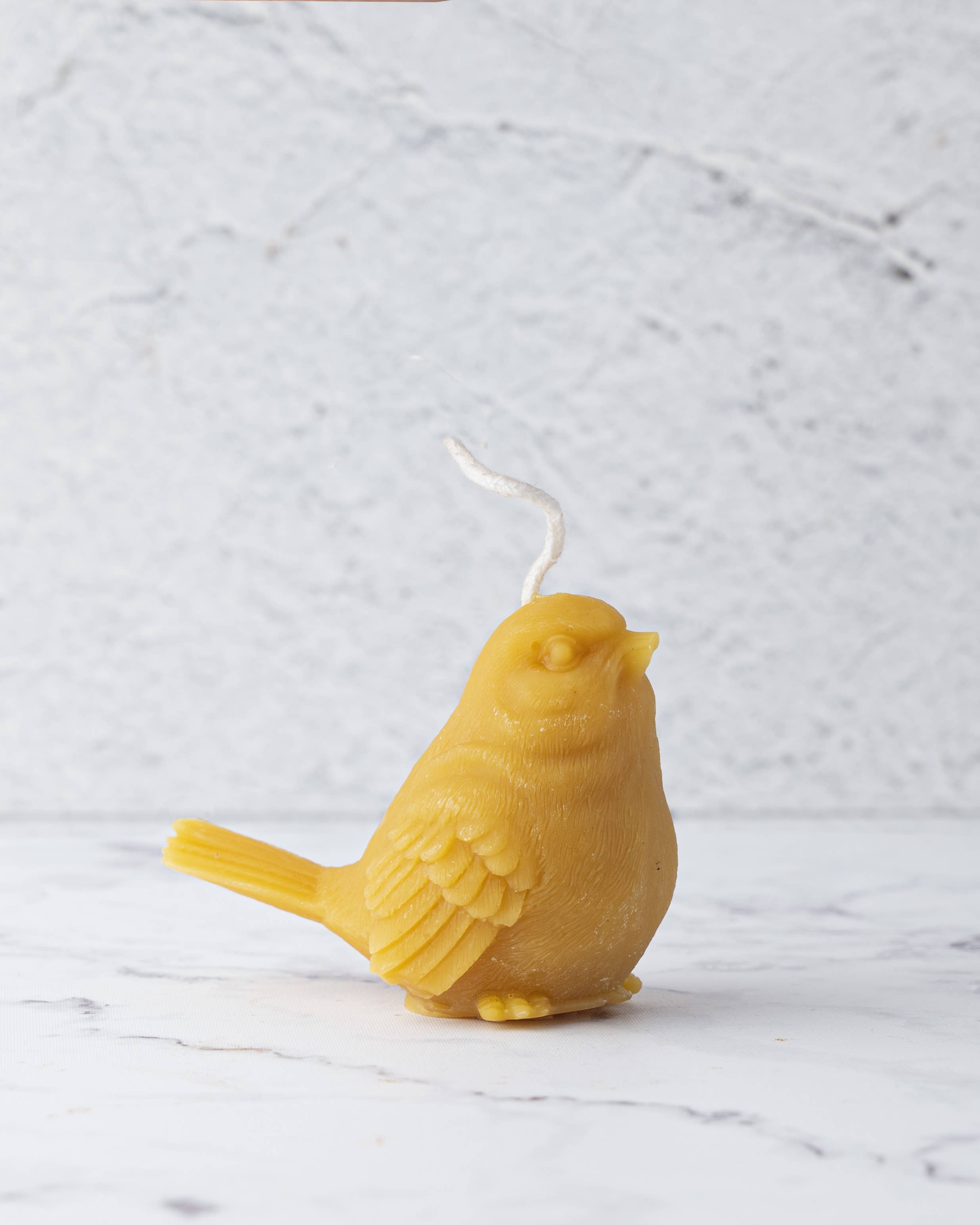 Bird Beeswax Candle