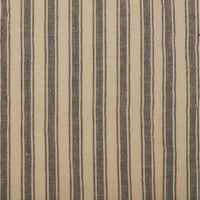 Sawyer Mill Charcoal Ticking Stripe Luxury King Quilt