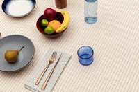 Natural Tablecloth Modern Stripes – Recycled Cotton, 3 Sizes