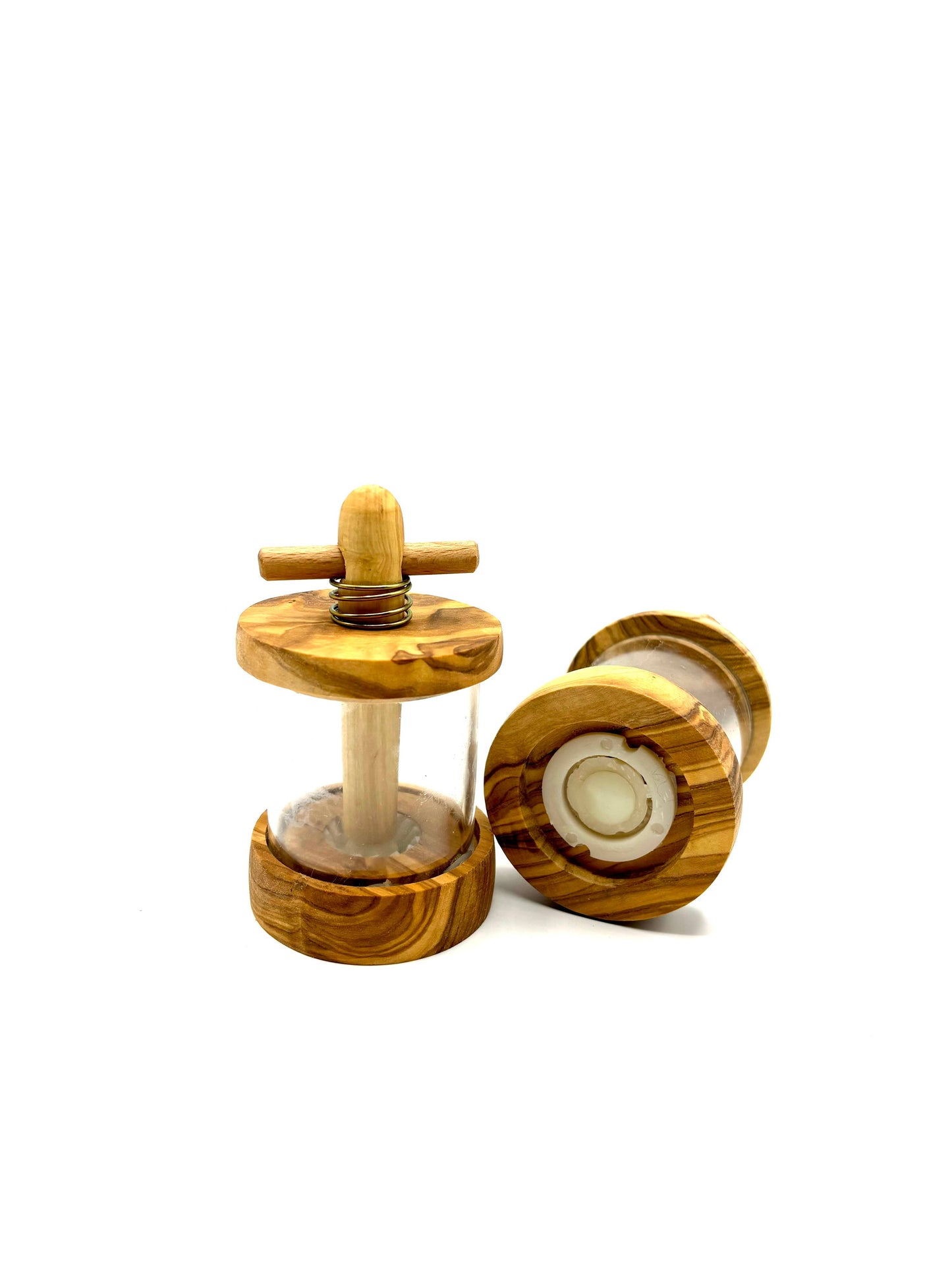 Olive Wood Herb Grinder