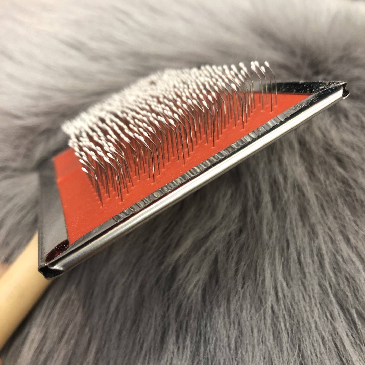 Sheepskin Brush Slicker Brush