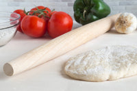 Rubber Wood Tapered Rolling Pin, 20"