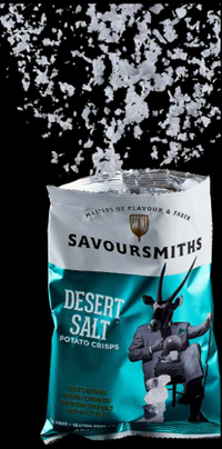 Savoursmiths Desert Salt Potato Crisps 5.29oz