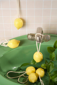 Lemon Yellow Soap With Rope