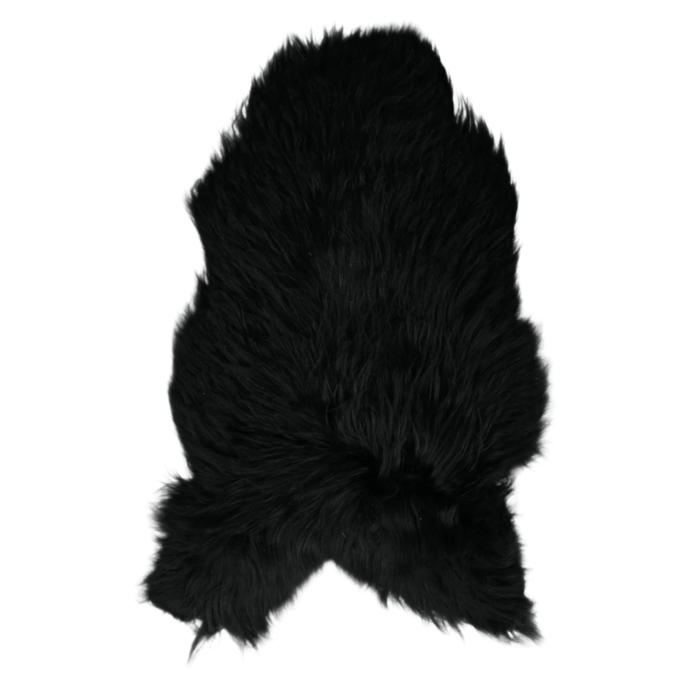 Icelandic Black Long Sheepskin