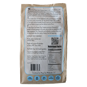 Sea Salt & Vinegar – Homemade Kettle Potato Chips