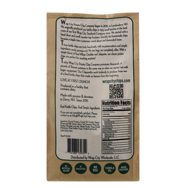White Cheddar Jalapeño – Homemade Kettle Potato Chips