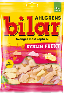 Ahlgrens Sour Fruit Cars 100g