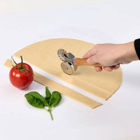 Fantes Double Pastry Ravioli Pasta Dough Cutter Crimper
