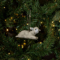 3.5" RESTING LAMB ORNAMENT