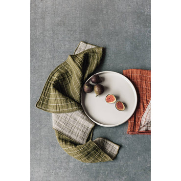 Olive Branch Double Weave Napkin