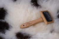 Sheepskin brush