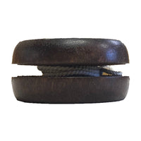 Solid Wooden Yo-Yo in Cloth Bag | 2" | Games