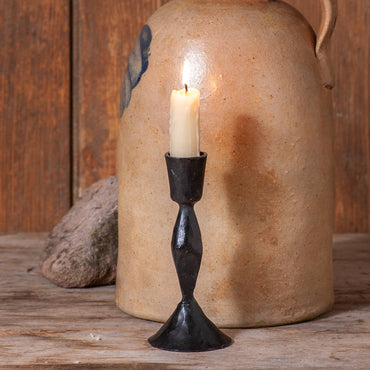 Cast Iron Taper Candle Holder - 5.5 inch