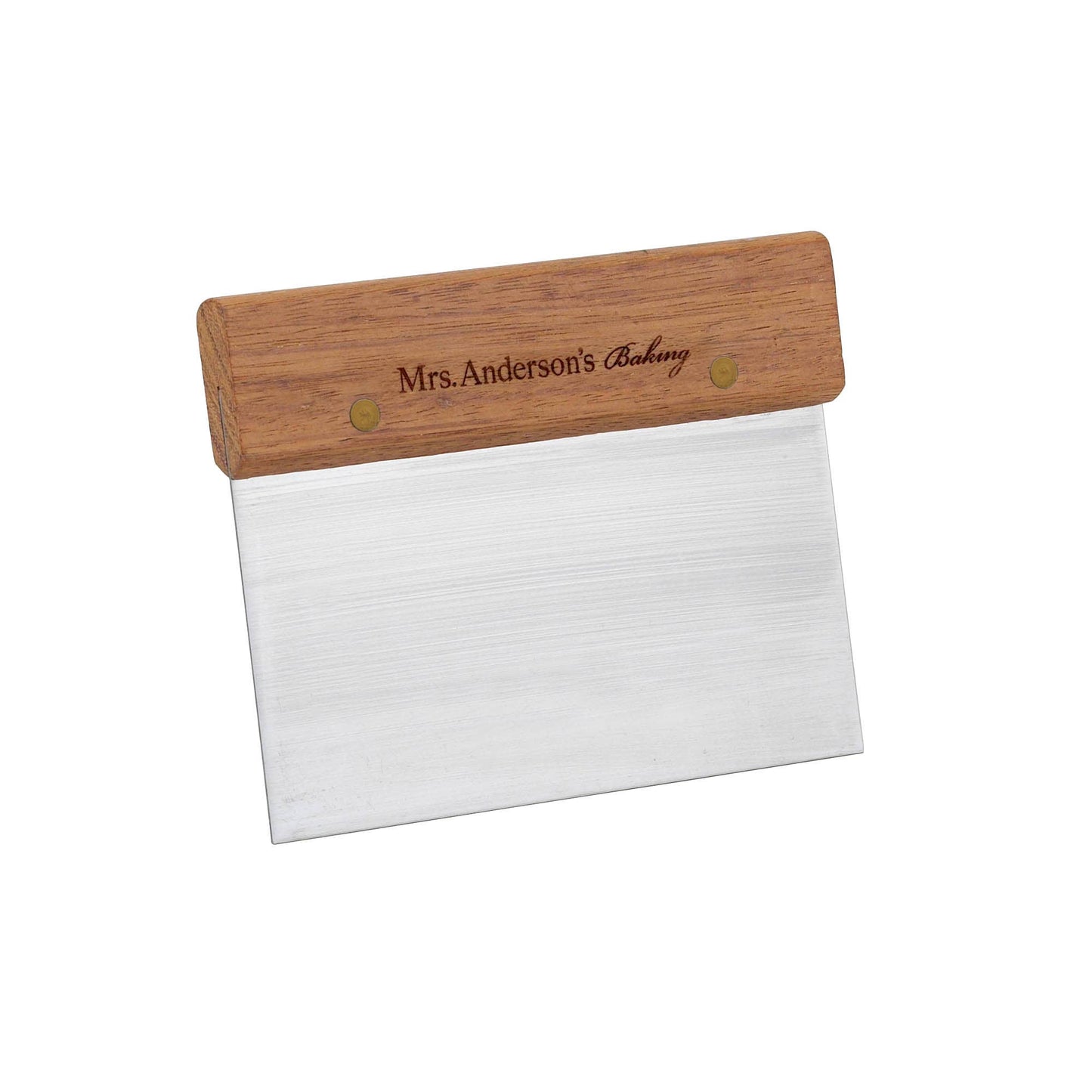 Mrs. Anderson's Baking Pastry Dough Scraper With Wood Handle