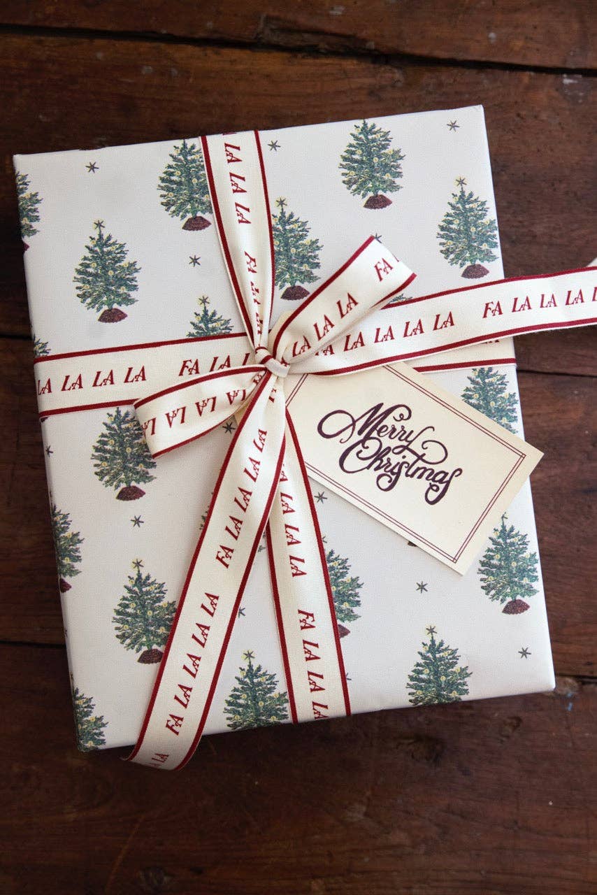 'Merry Little Christmas' wrapping paper