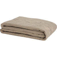 Sawyer Mill Charcoal Ticking Stripe Luxury King Quilt