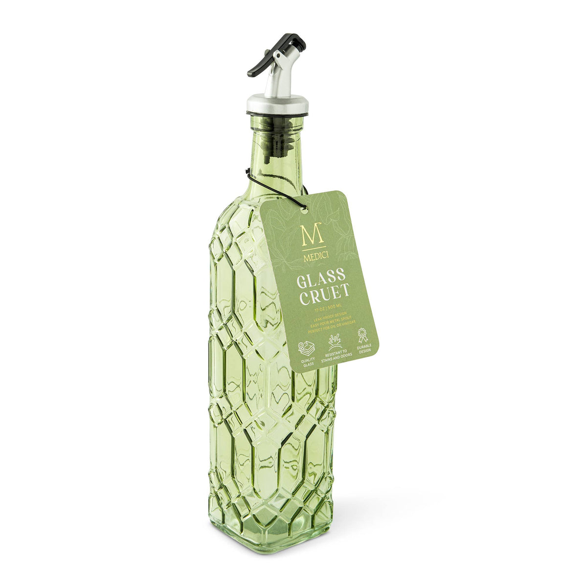 500ml Argyle Glass Cruet - Cypress Garden