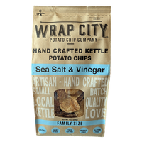 Sea Salt & Vinegar – Homemade Kettle Potato Chips