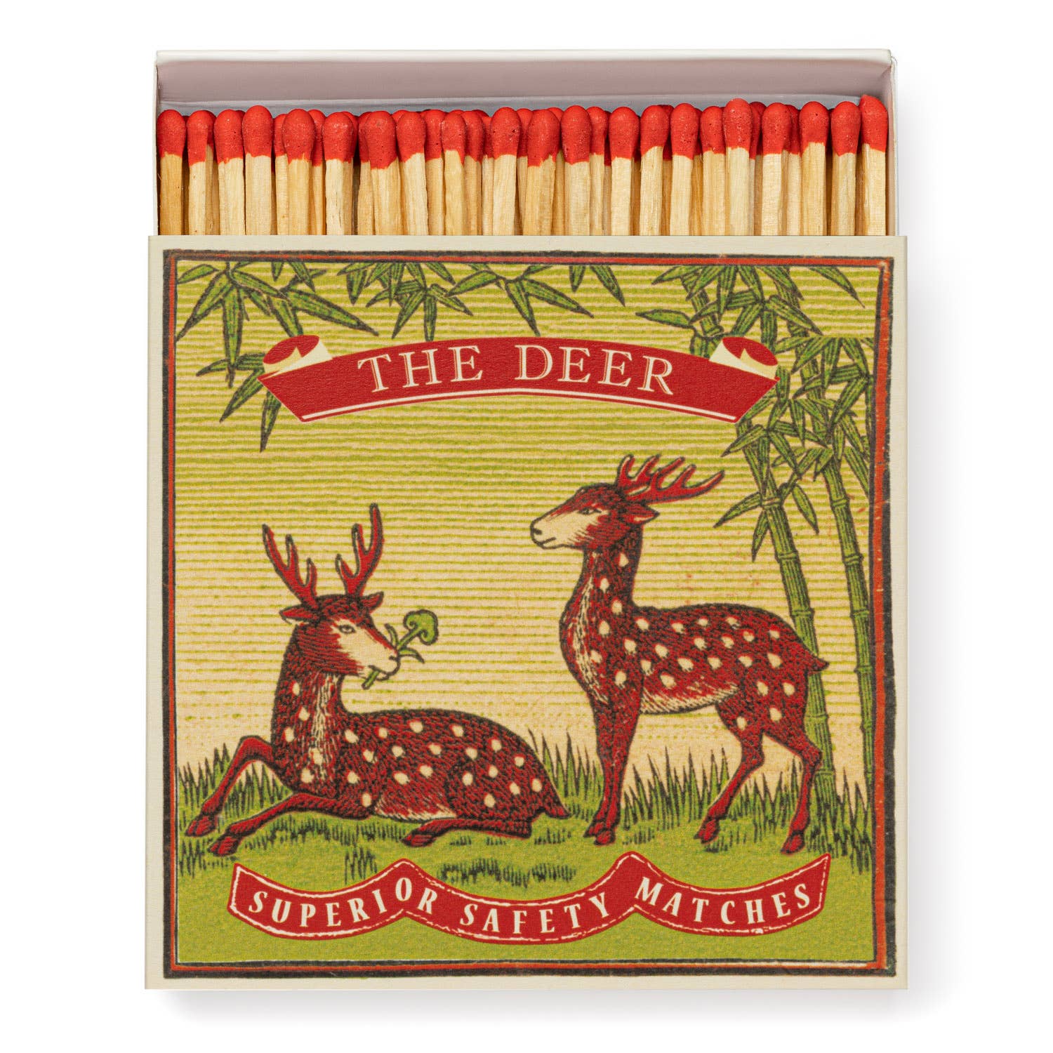 Two Deer | Square - Safety Matches