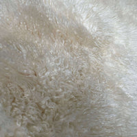 British Curly Sheepskin Ivory