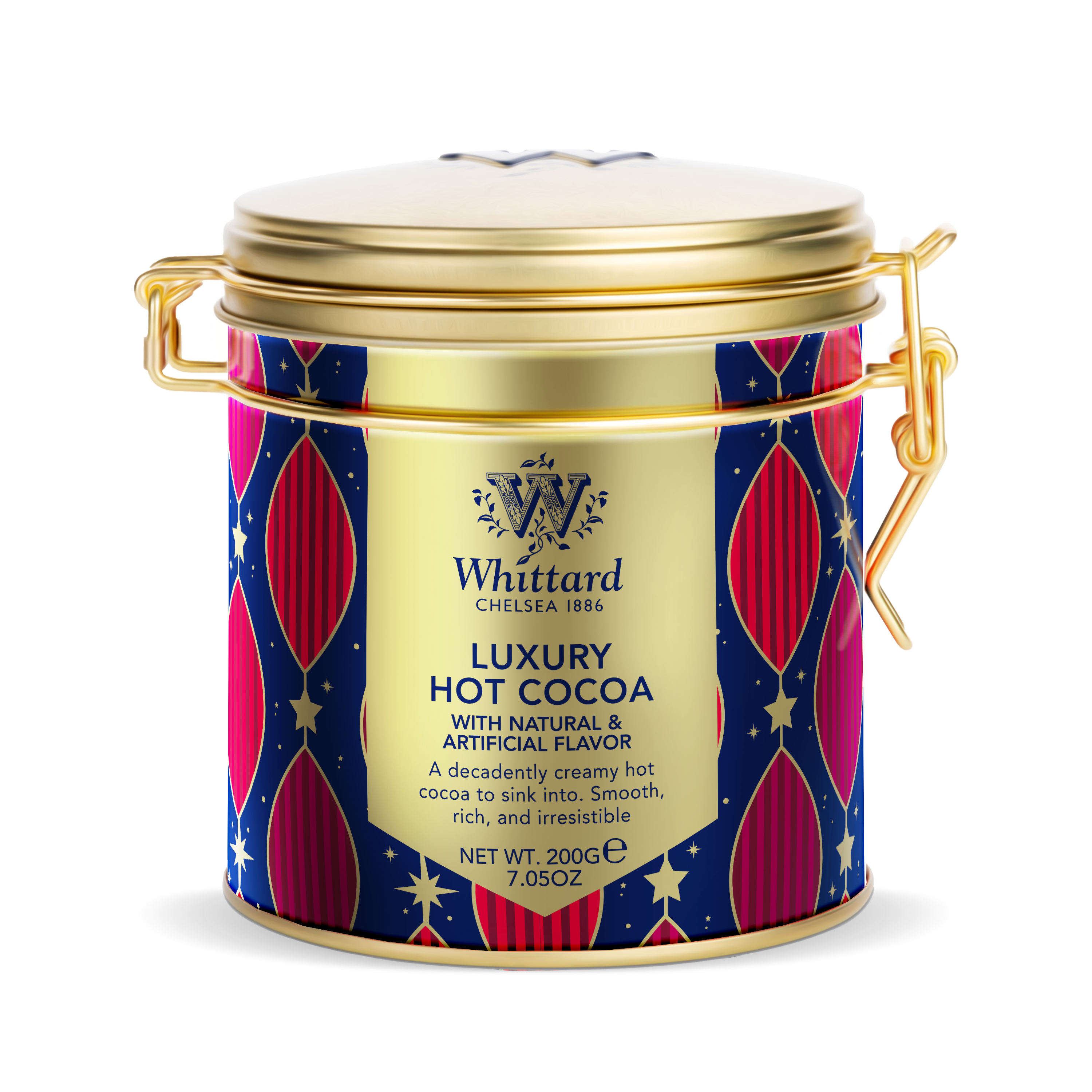Whittard Luxury Hot Chocolate Clip Top 4.94oz