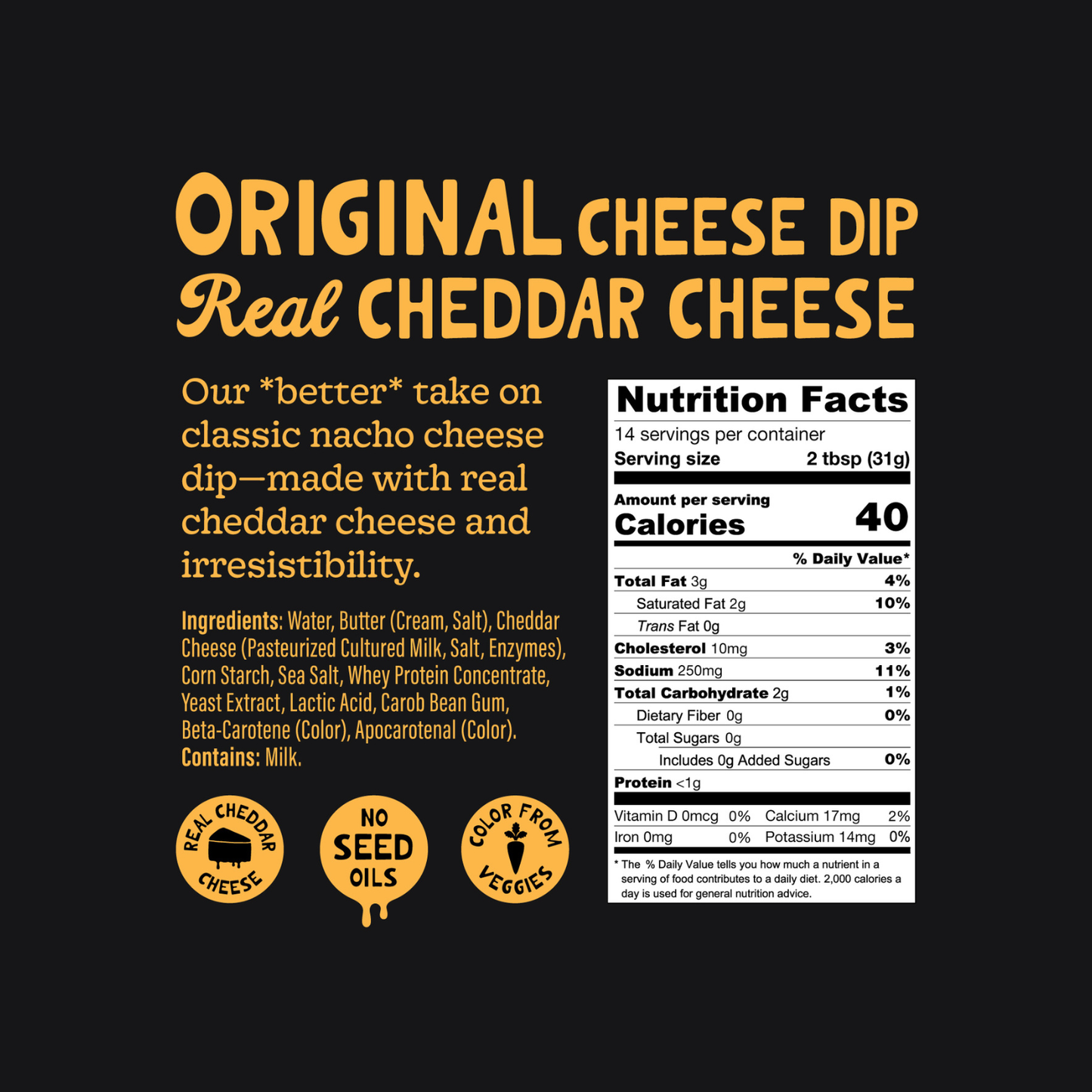 Original Cheese Dip - Drippy