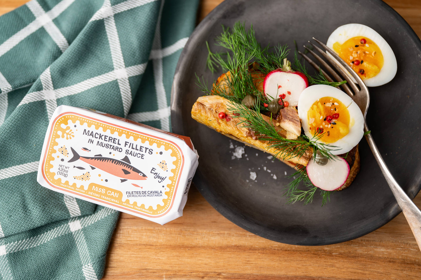 MACKEREL FILLETS WITH MUSTARD SAUCE