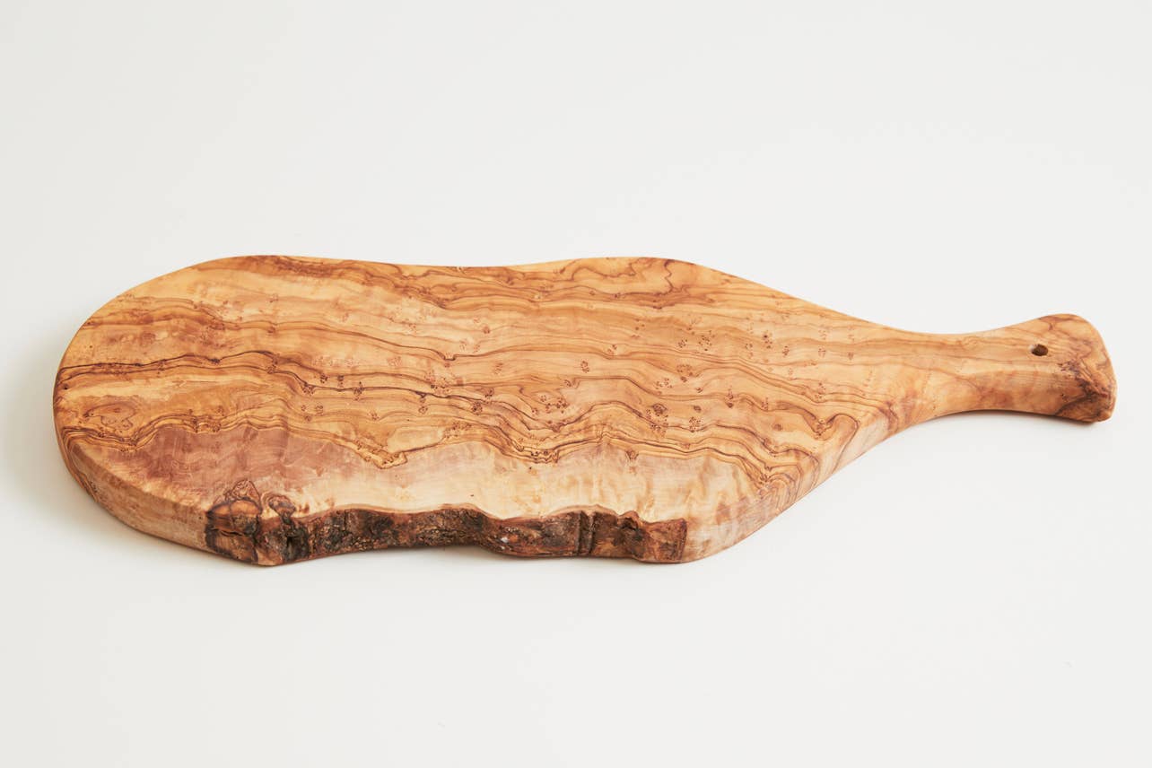 Italian Olivewood Charcuterie and Cheese Paddle Board