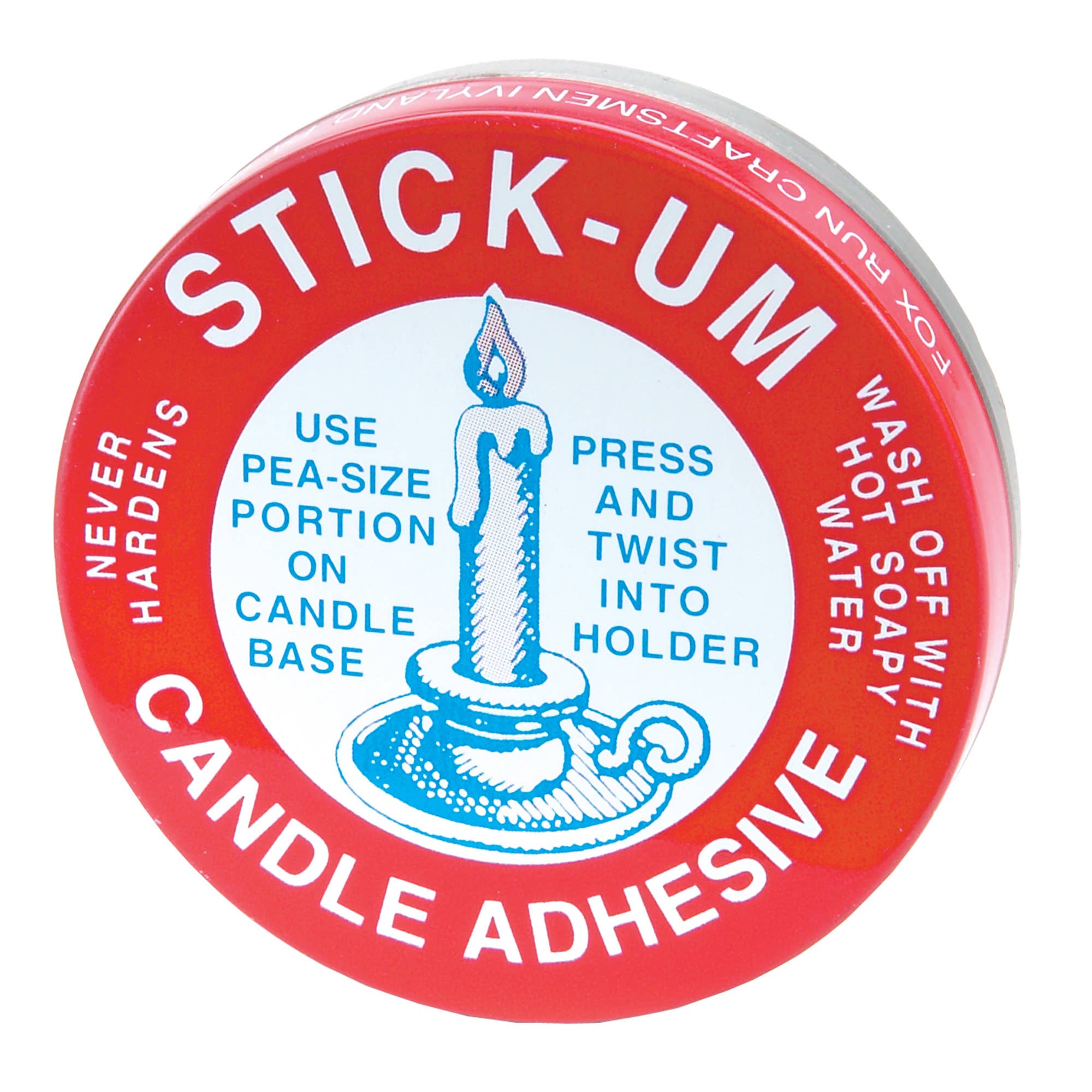 Stick-Um Candle Adhesive Display