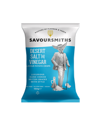 Savoursmiths Desert Salt and Vinegar Potato Crisps 5.29oz