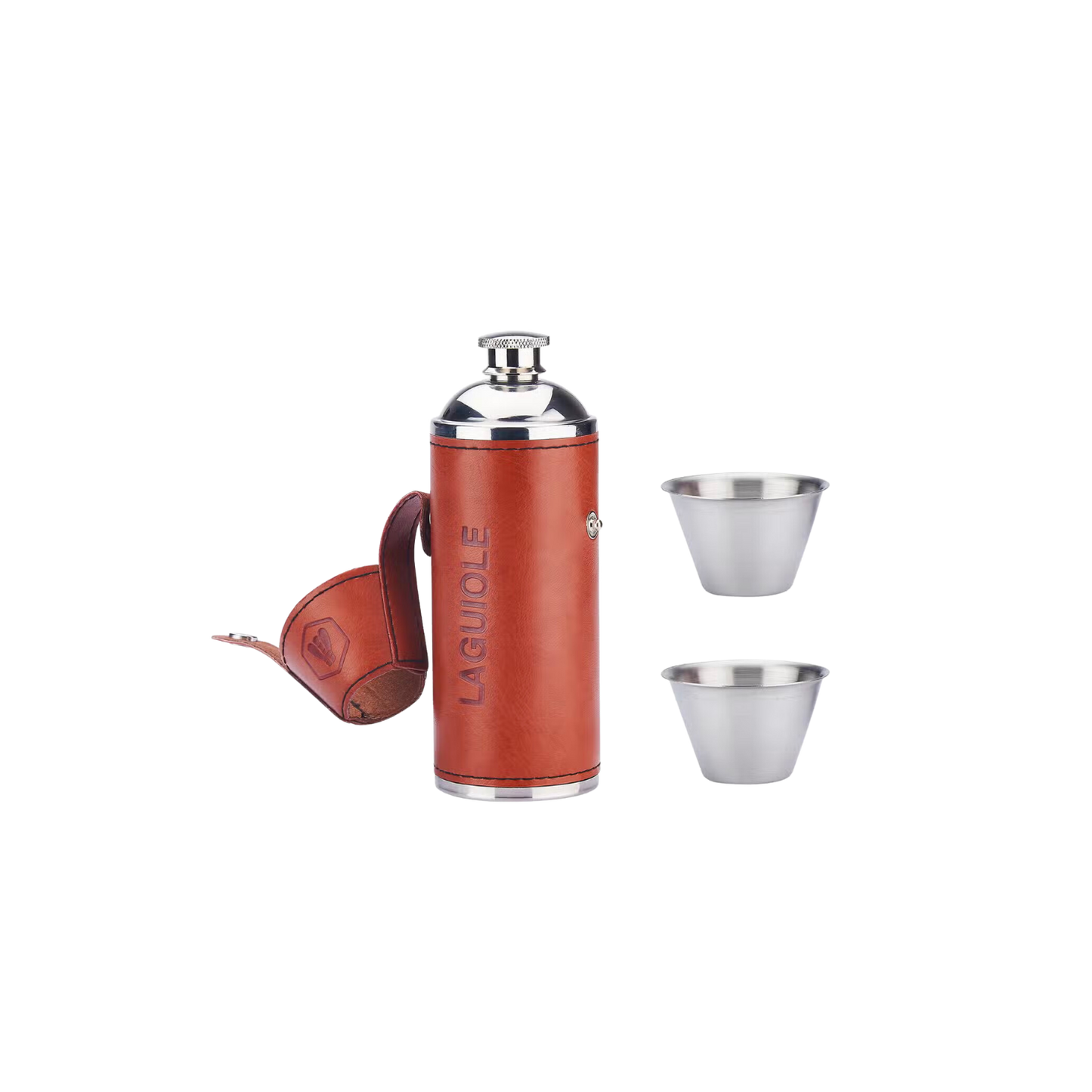 Laguiole Stainless Steel Flask