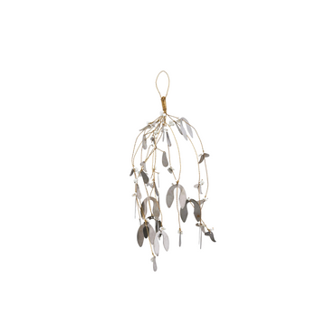 Antique Metallic Mistletoe Large