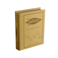 Yahtzee Vintage Linen Book Edition
