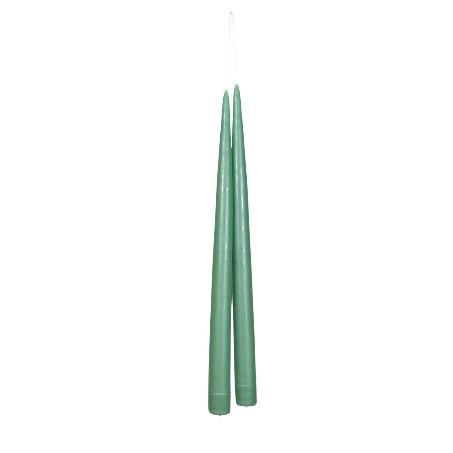 Hand Dipped Taper Candle - 13" - Sage Green